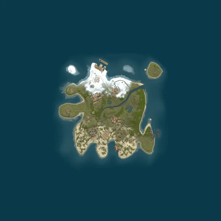 Map of Land of the Free