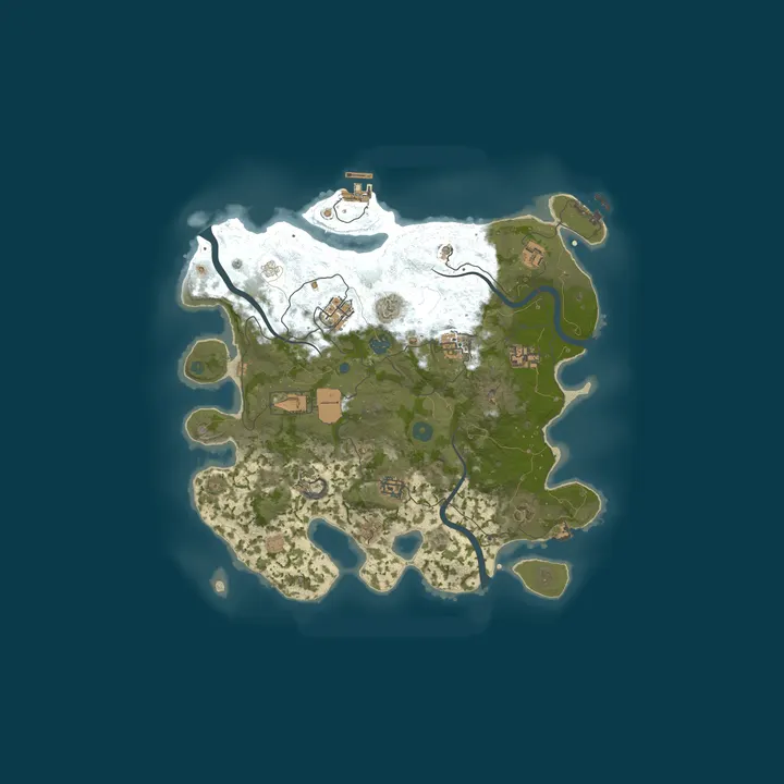 Map of [EU] Grimlands.eu - Solo | Weekly