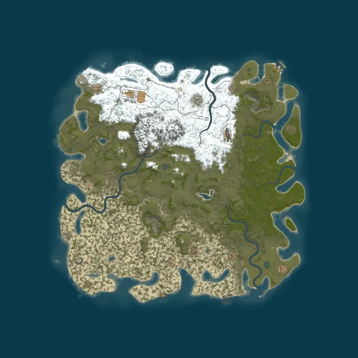 Map of [纯净生存404]十倍养老 无权无商