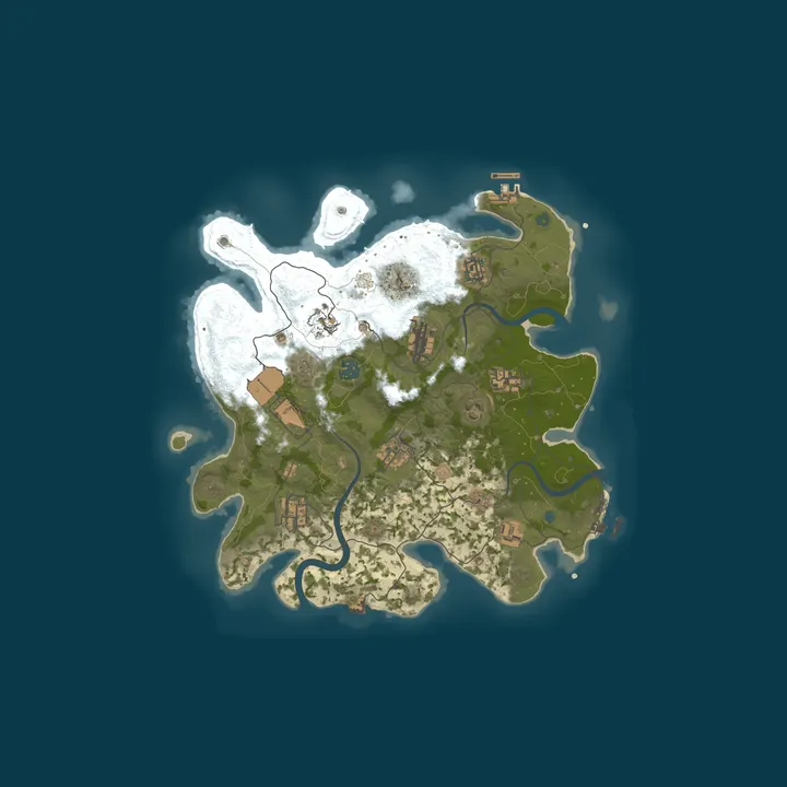 Map of JP Main | Solo/Duo | Driftive.jp