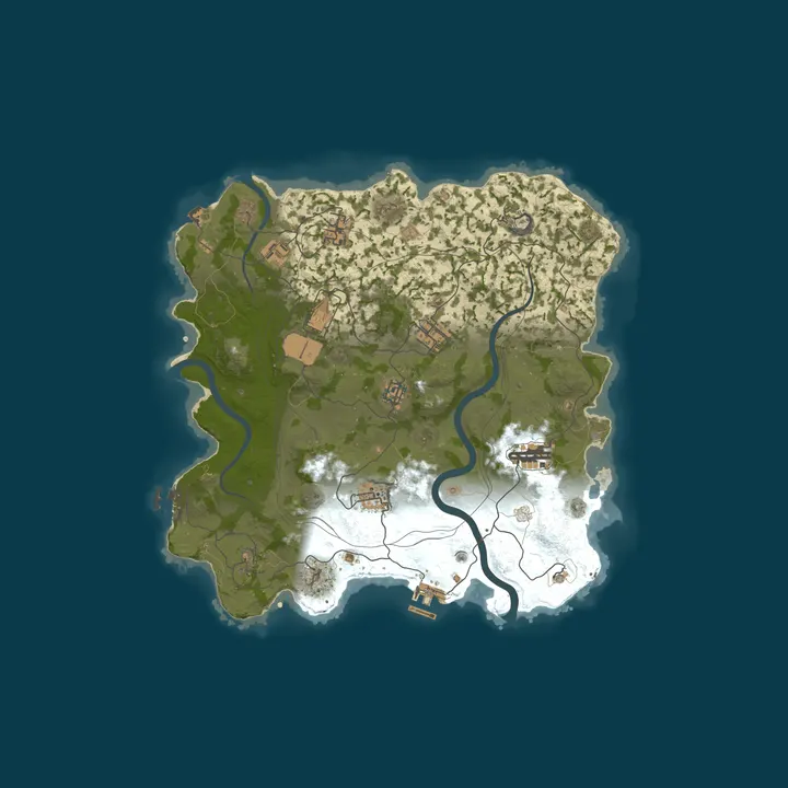 Map of TemplarGaming 10x Swift Solo/Duo Loot++|PvP|MyMini|SkinBox|x10 