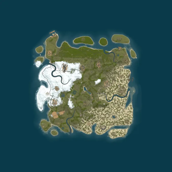 Map of [EU] FireRust 2x|Vanilla|Wiped 15/10