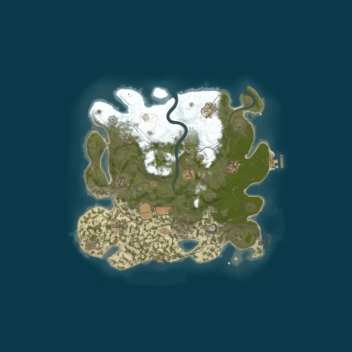 Map of Rusty Chicken | US 2X | Vanilla+ | WIPED 10/15