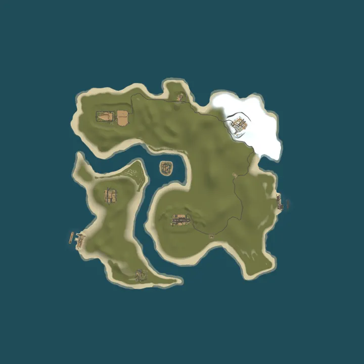 Map of Black Sails Islands