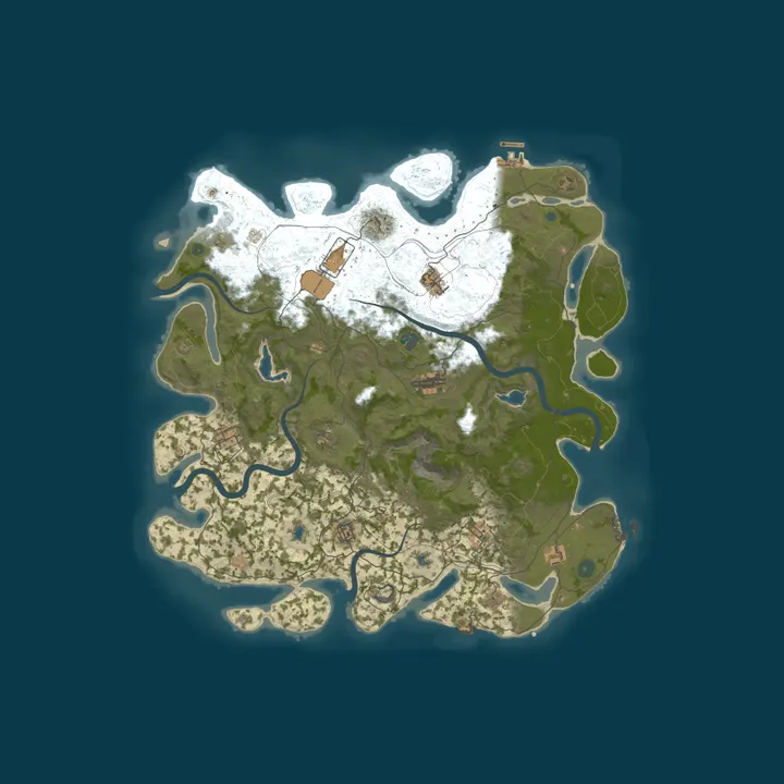 Map of [EU] Enchanted.gg PvE 10x | SkillTree | Zombies | Biweekly