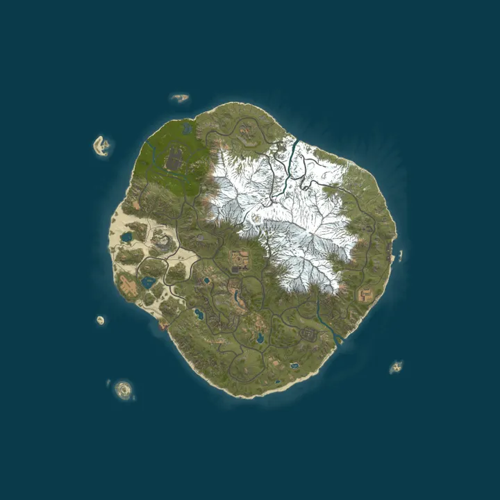 Map of [EU] SLAYERS.GG 100x PVP ZOMBIES|PLANES|SHOP|KITS|NOBPS|TP