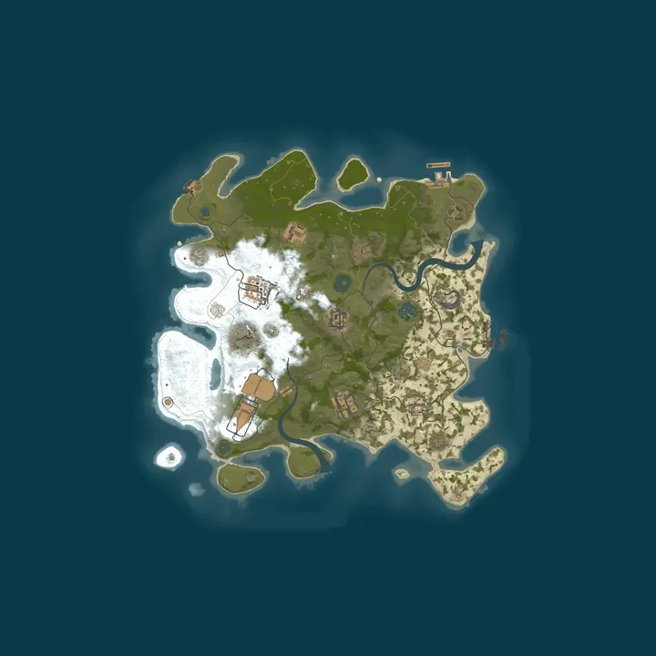 Map of [US] RustSlingers 3x | Kits | TP | Raid Bases | Solo/Duo/Trio