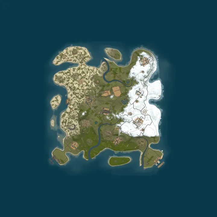Map of Gooners Island | PvE Locked | Small US East | Public