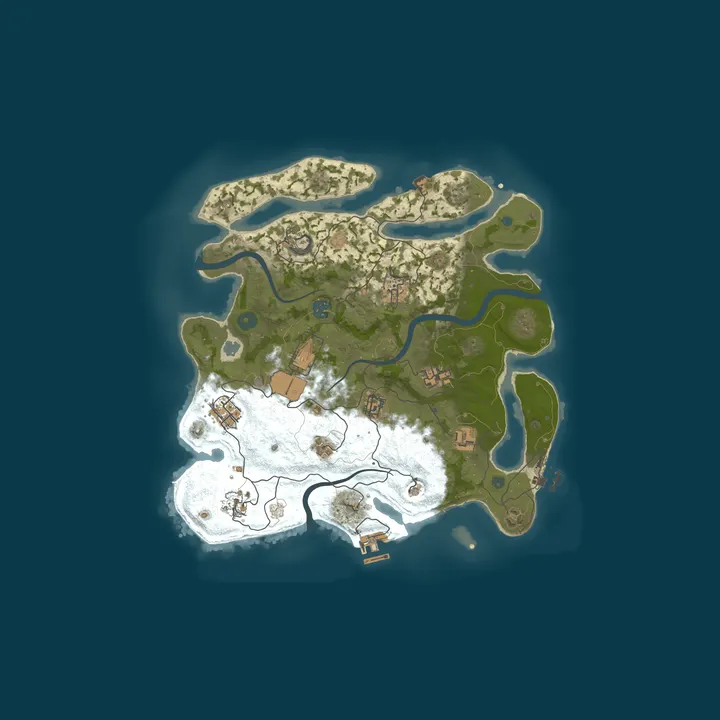 Map of NORDICRUST.EU 2X|Solo/Duo/Trio/Quad|RaidProtection|15-10-2026
