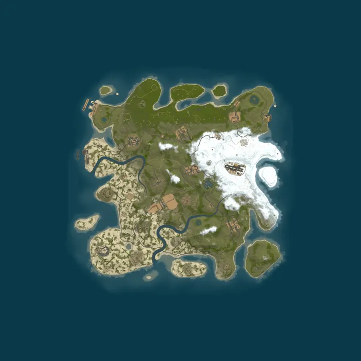 Map of Small Brasil PRIMITIVE 2X - Quinzenal