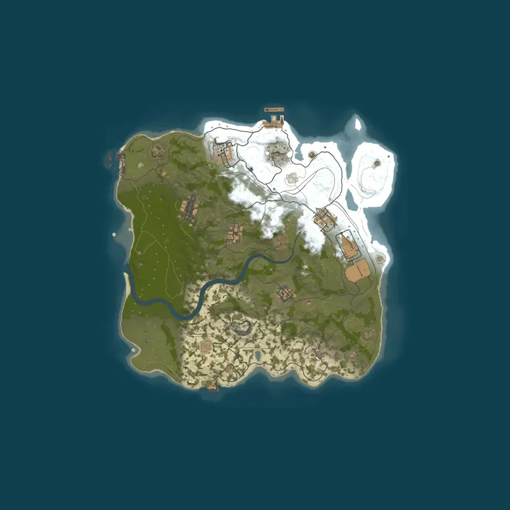 Map of [LATAM] LUNARUST Vanilla | 16/10 Full Wipe