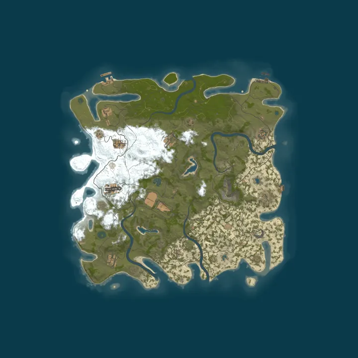 Map of [EU] SKRT 50X Main No BPs [Loot+/Kits] WIPED NOW 15/10 [MAX 4]
