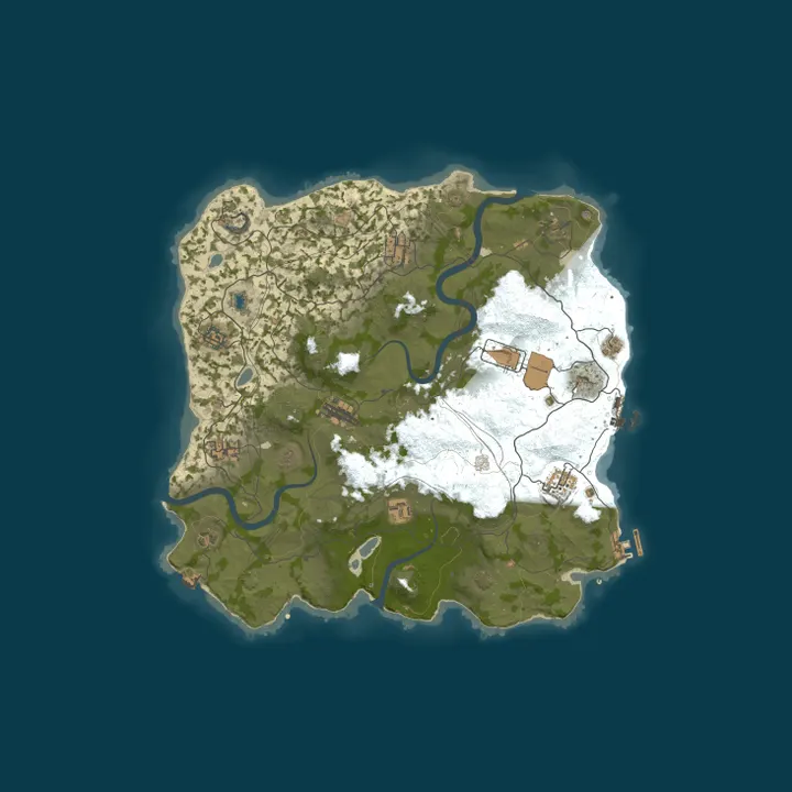 Map of SURVIVORS.GG #5 [ 2x Solo/Duo/Trio ] FULLWIPED 16.10