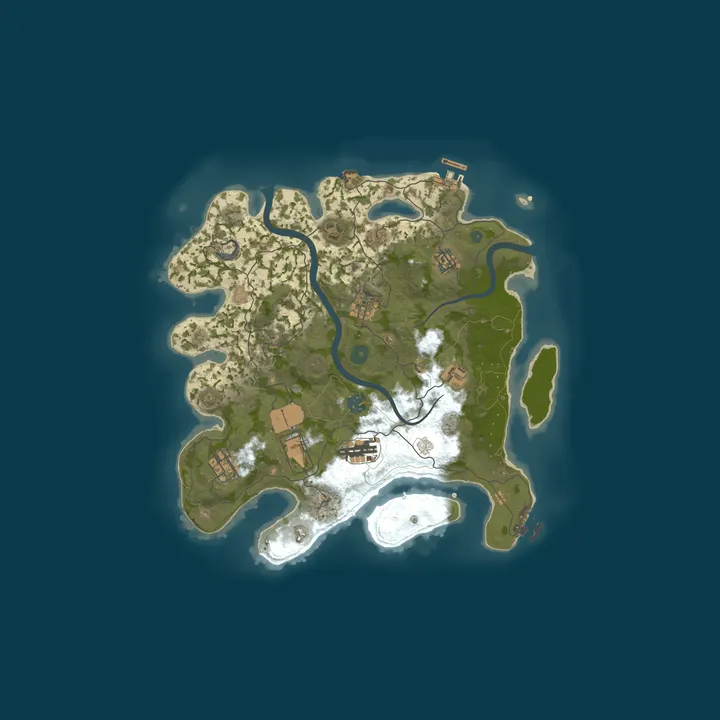 Map of Pishkilandia - Wipe Full 15/10 - LATAM ARG/CHL/BR