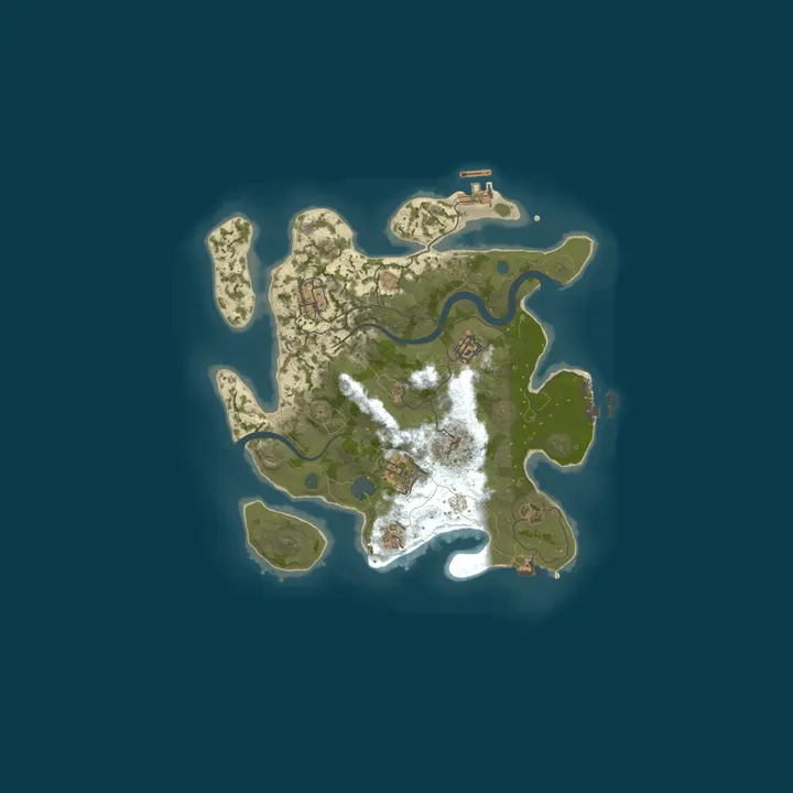 Map of Chicken Tendies Gaming PvE