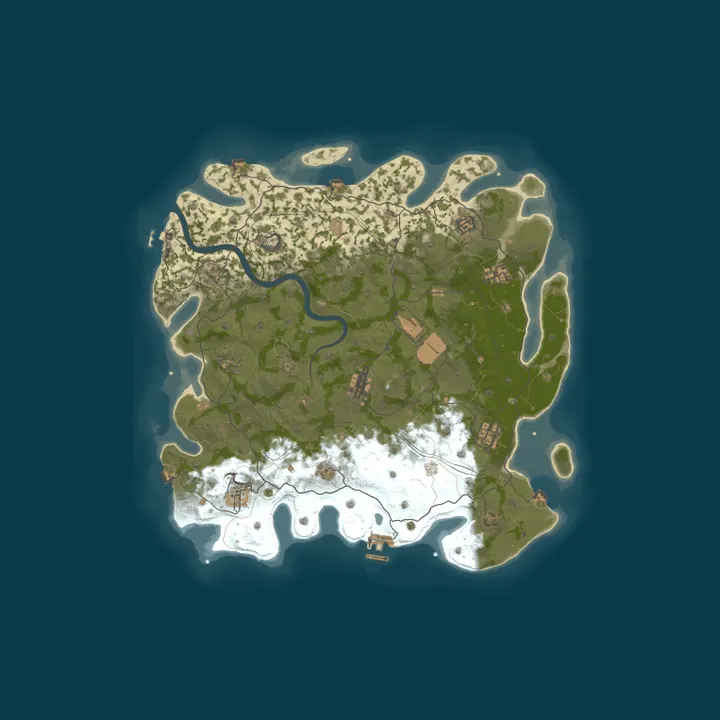 Map of Bestrust Solo/Duo/Trio 2x | JUST FULLWIPED 18.10 10/18