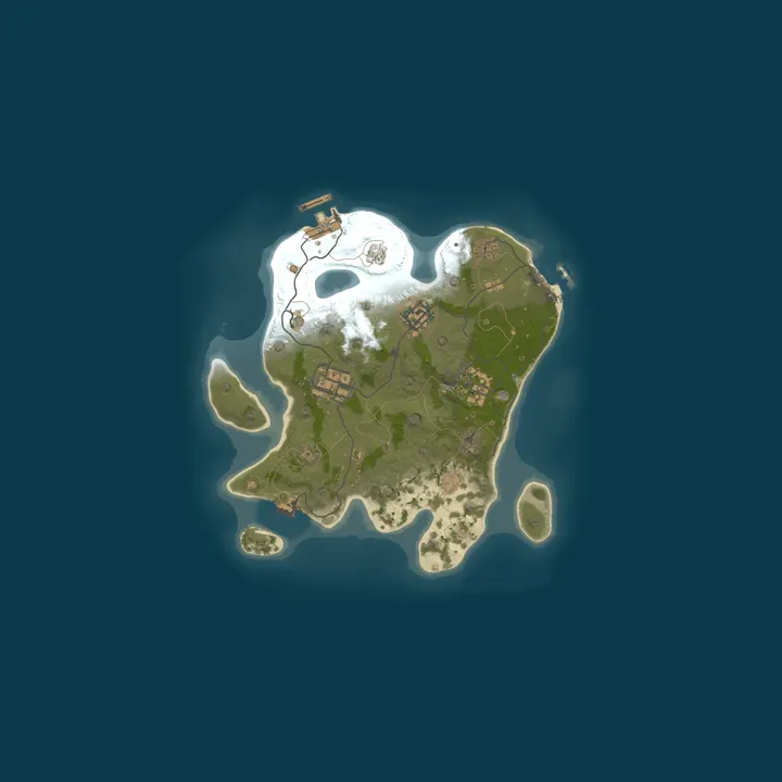 Map of Bestrust Solo/Duo/Trio/Quad 2x | NEXT FULLWIPE in 3 hours 18.10