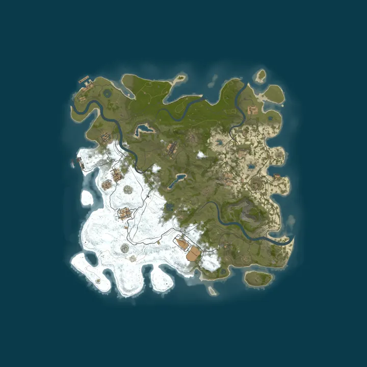 Map of Norway WestCoast 3X Solo Duo Trio