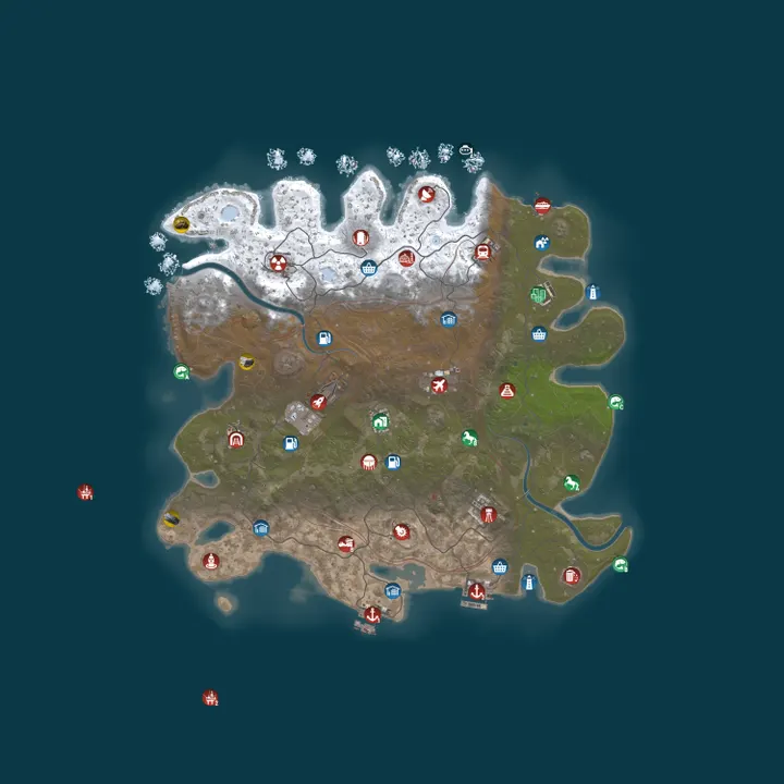 Map of Magic Rust #22 — Vanilla 2x (Biweekly) | Baйп 16.10