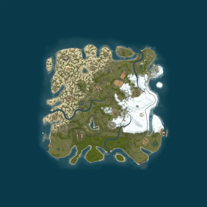 Map of 104KA ToP Mod PvE