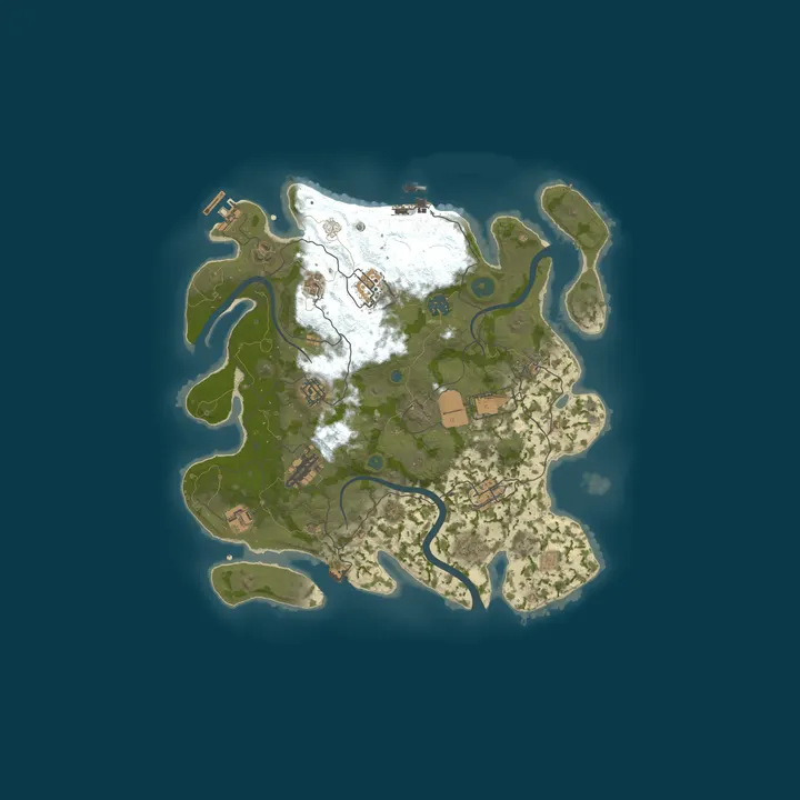 Map of [RU] RUSTCOLA #8 PVE/PVP X3/X5| ГЛОБАЛ ВАЙП 16.10