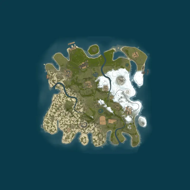 Map of [RU] RUSTCOLA #7 Happis X3/X5, Max 2 | ВАЙП 16.10