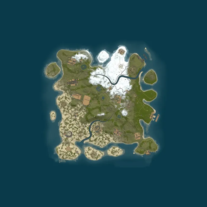Map of Rust Casta Max2 [X5/X10|TP|Remove|RPG]
