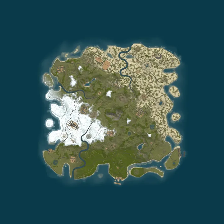Map of The Stray Whale Rust 2x |16.10