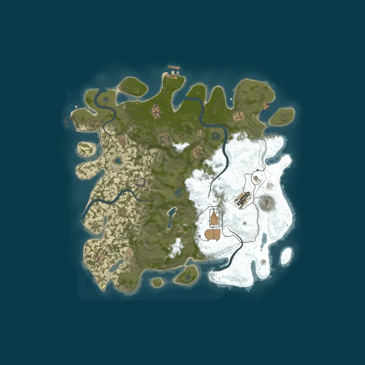 Map of TOP RUST | НОВИЧКИ | МОСКВА | MAX 4 | x2 | WEEKLY 