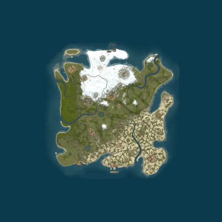 Map of LOST RUST |ДЛЯ НОВИЧКОВ| WIPE 16.10