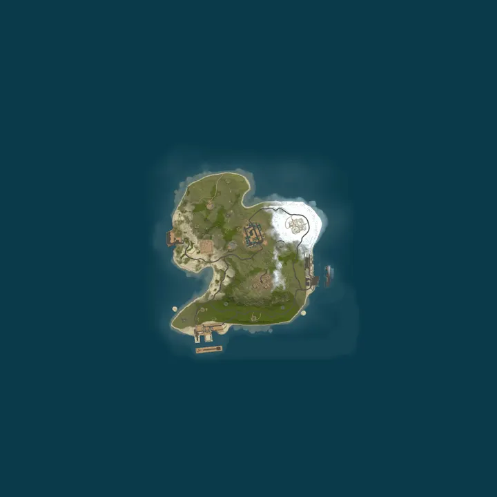 Map of Alcatraz