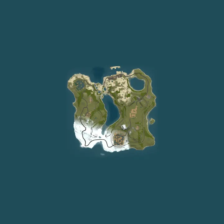 Map of Alpha Classic | One Grid | Small Map