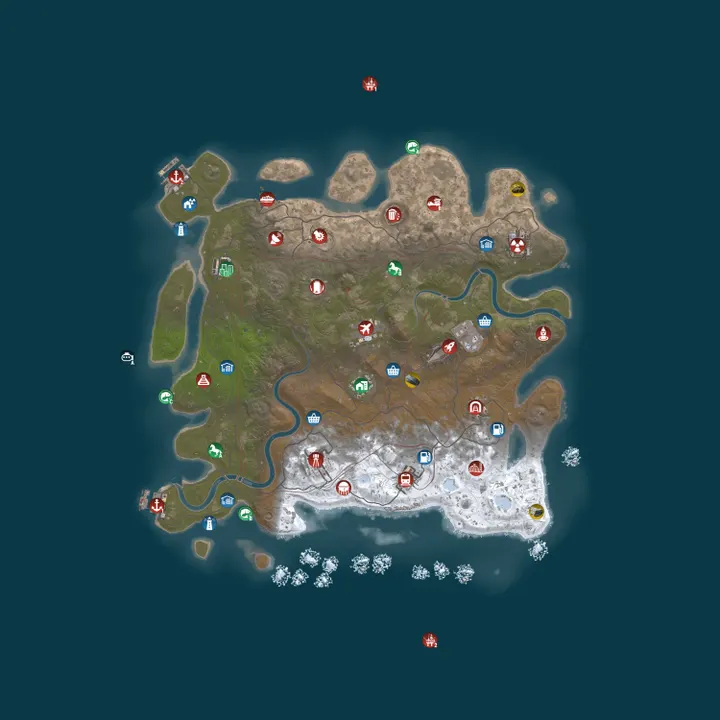 Map of Magic Rust #20 — Vanilla 2x | Pyccкий