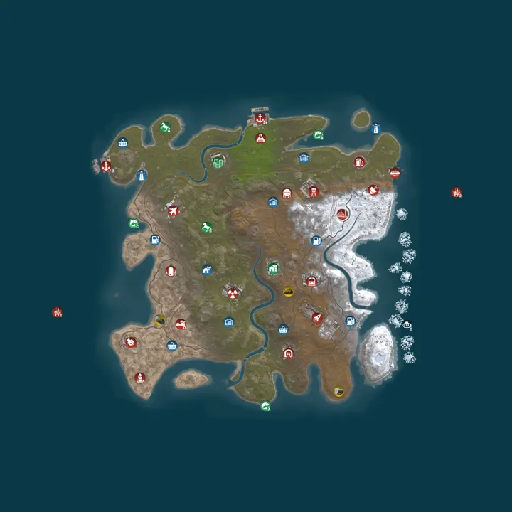 Map of Magic Rust #11 — Modded 2x (Solo/Duo/Trio) | Pyccкий