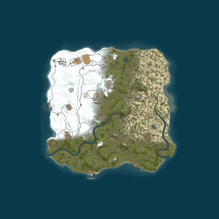 Map of Hosted by XLGAMES.PRO