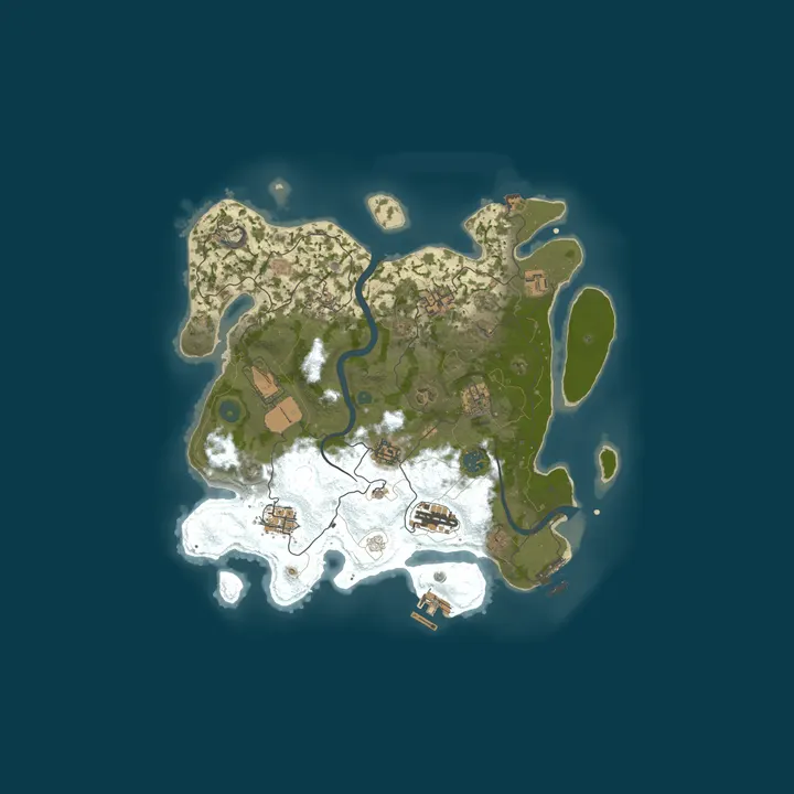 Map of URBAN RUST #2 [ X2 | CLANS | KITS | TRADE ]