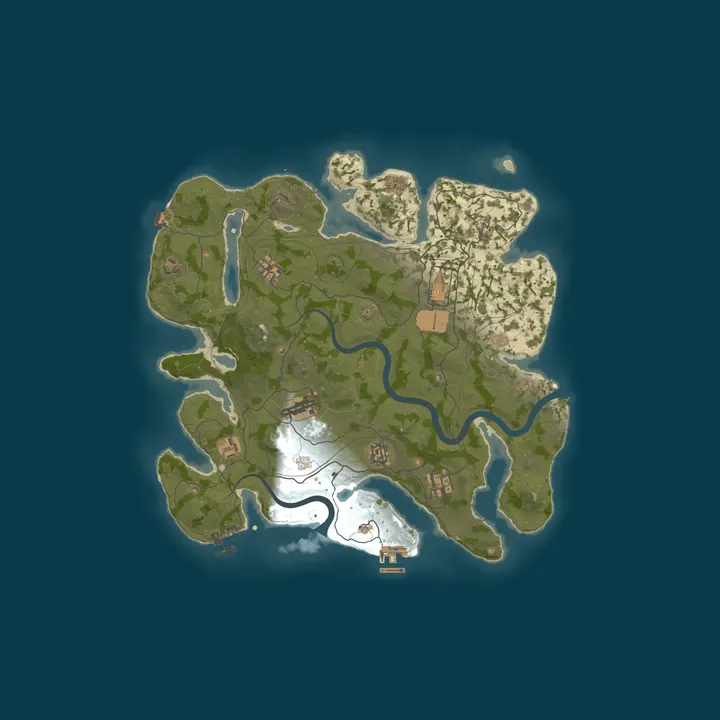 Map of Rumble Rust - Friday 2x | Wipe 16.10