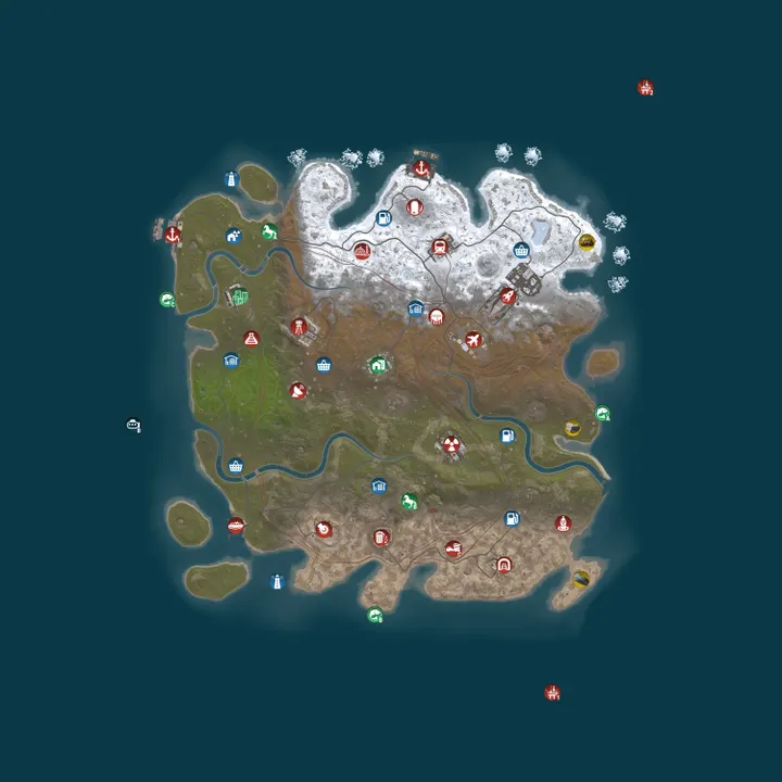 Map of Magic Rust #23 — Vanilla 2x (Solo/Duo/Trio) | Baйп 16.10