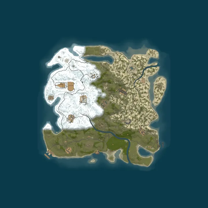 Map of Magic Rust #24 — Vanilla 2x (Solo/Duo/Trio) | Pyccкий