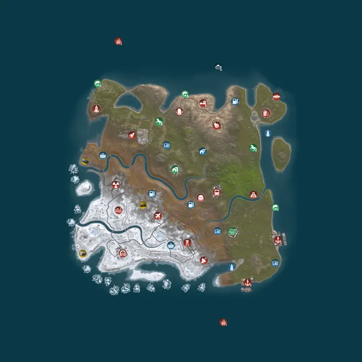 Map of Magic Rust #26 — Vanilla 2x (Solo/Duo) | Baйп 16.10