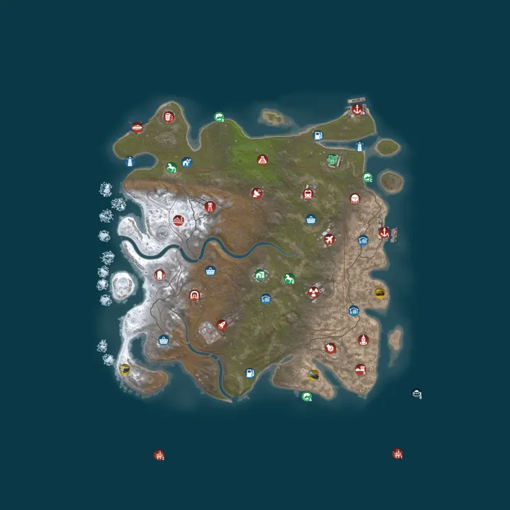 Map of Magic Rust #4 — Modded 2x (Solo/Duo/Trio) | Baйп 16.10