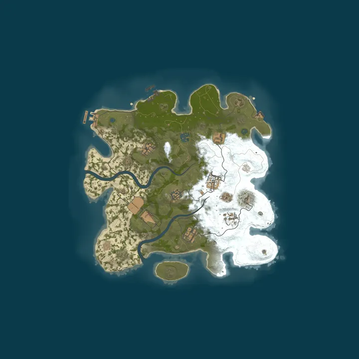 Map of [Semi PVE] Рейды по дверям, vanilla WIPE 17.10