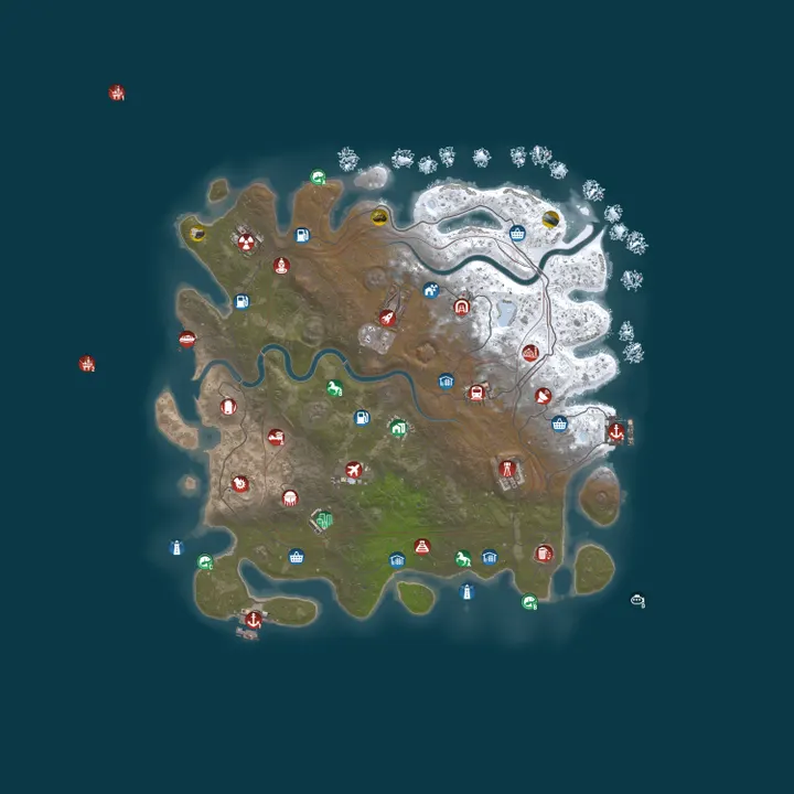 Map of Magic Rust #1 — Modded 2x (Только SOLO) | Baйп 16.10