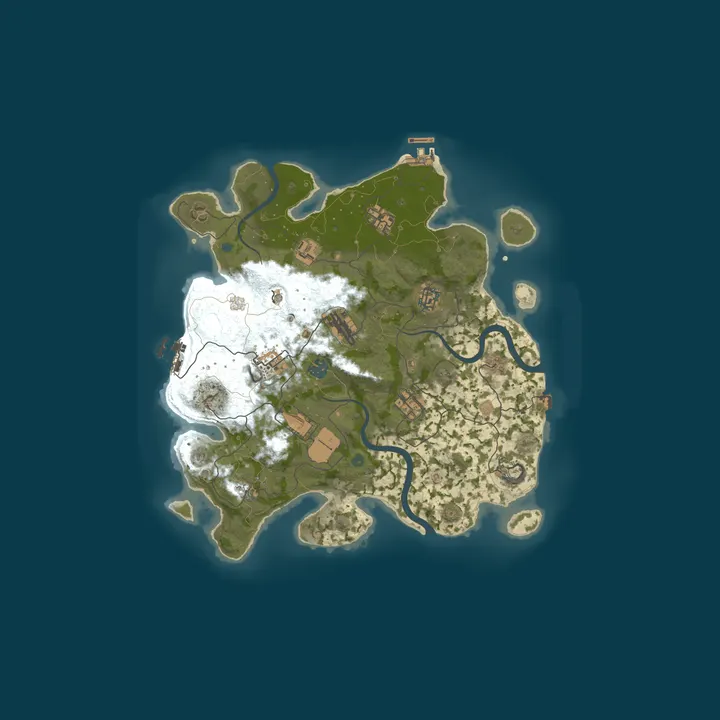 Map of UNICRON RUST #2 | X5-X10 | MAX 5 Quad | LOOT+ | | WIPE 16.10