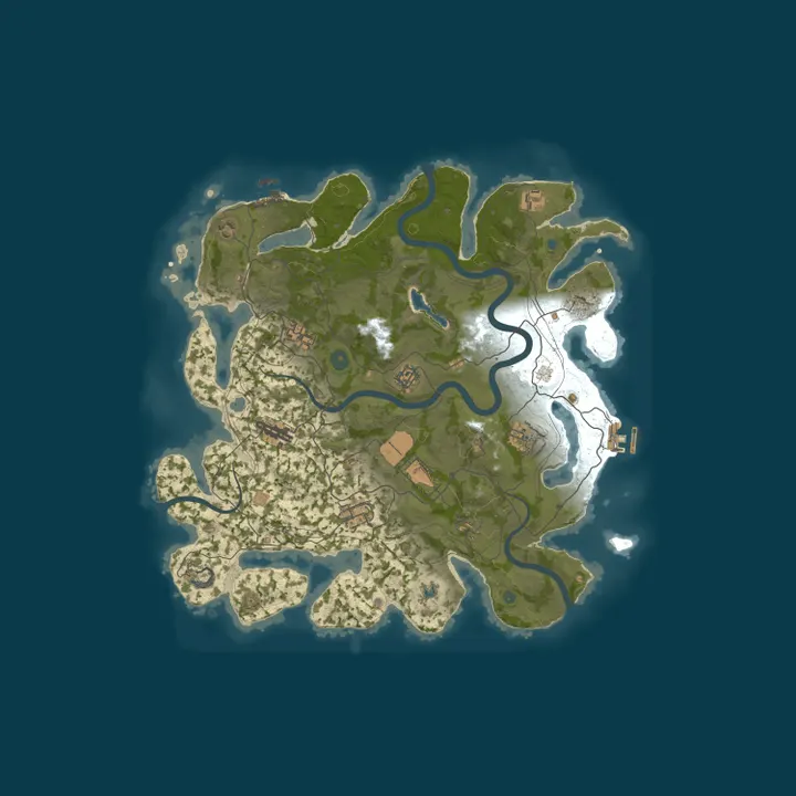 Map of ДЛЯ НОВИЧКОВ | КЛАССИКА X2 |KARMA RUST 16.10