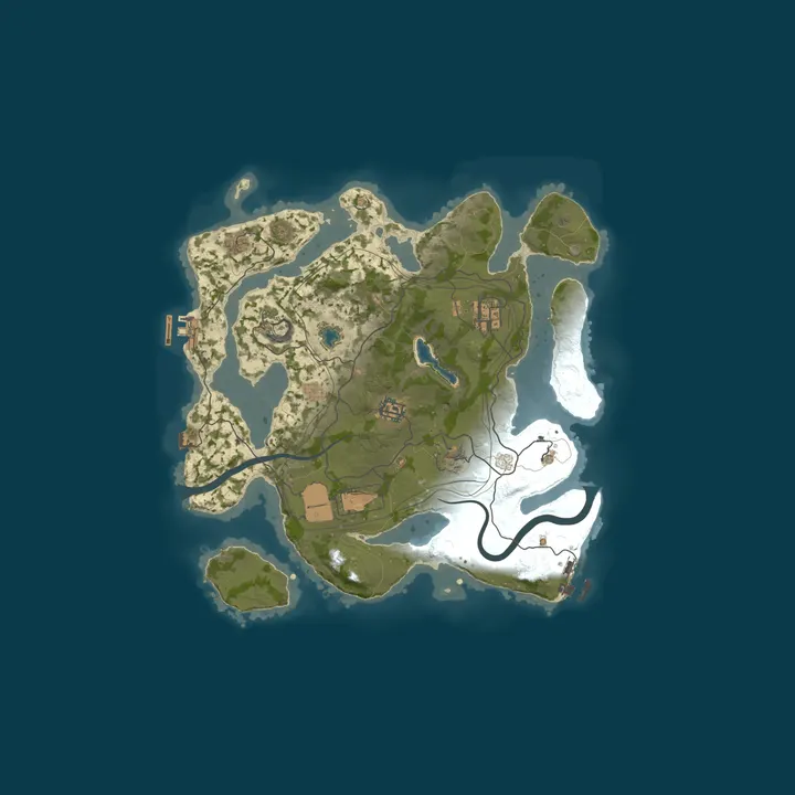 Map of Helix 10x No BPs | Loot++ | PvP | Shop | Kits | Events