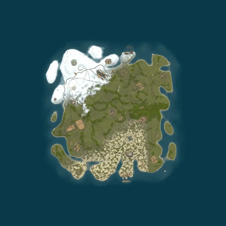 Map of Rustality - 3x | No BPs | Kits | Shop