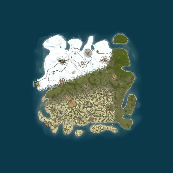 Map of [EU] Lagoon 1.5x | Solo/Duo/Trio | 15/10