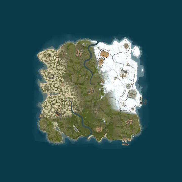 Map of WARBANDITS.GG EU 3X Weekly |Solo/Duo|LootX3| Just Wiped