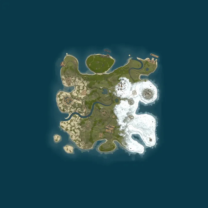 Map of Rustyard 2x EU | Solo/Duo/Trio | Weekly | No Kits/P2W